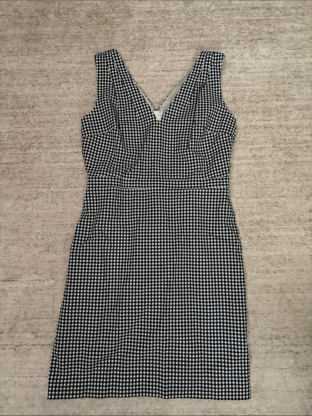 J. Crew Black & White Dress